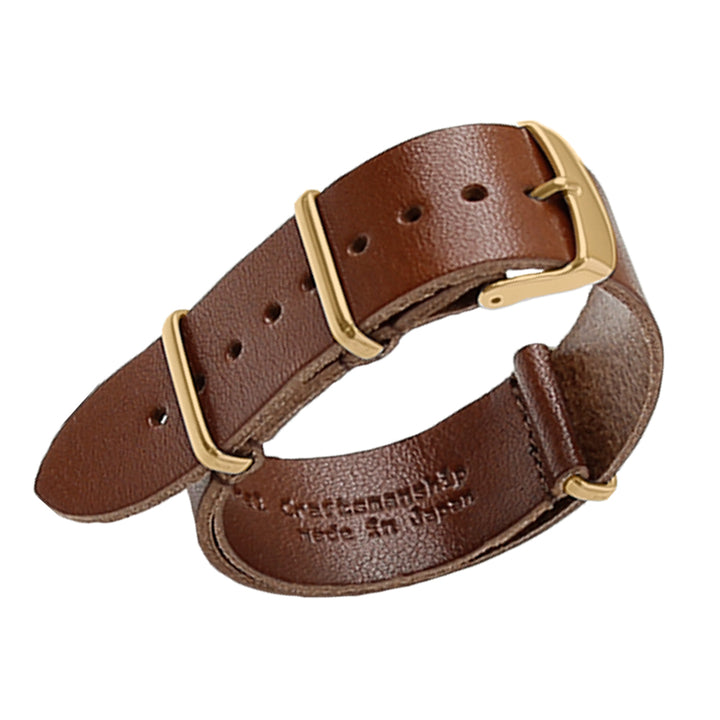 本革 栃木レザー NATOタイプ スマートウォッチ 腕時計ベルト
