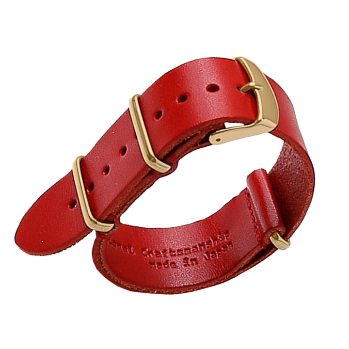 本革 栃木レザー NATOタイプ スマートウォッチ 腕時計ベルト