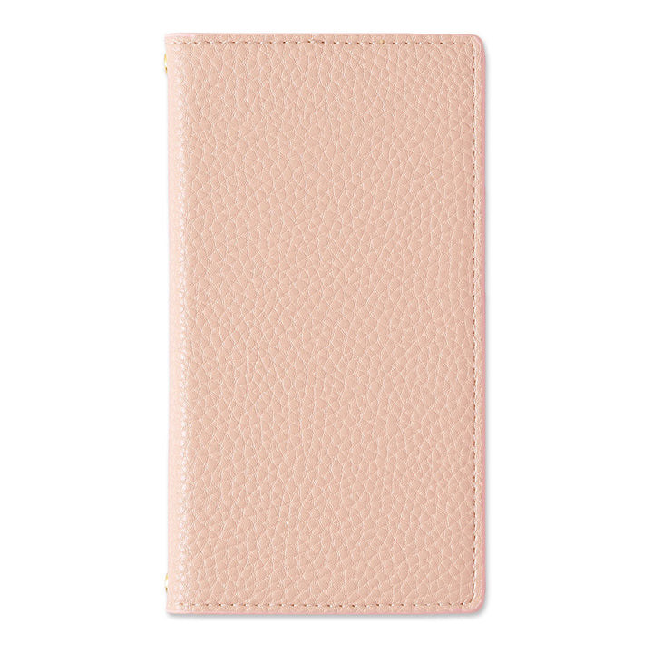 Étui portefeuille en cuir végan couleur poussiéreuse pour la série AQUOS