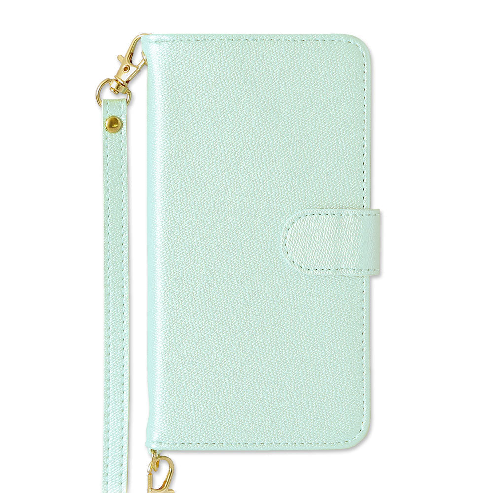 Mobile Wi-Fi Mobile Router Case Vegan Leather Pearl Color With Strap Notebook Type Case
