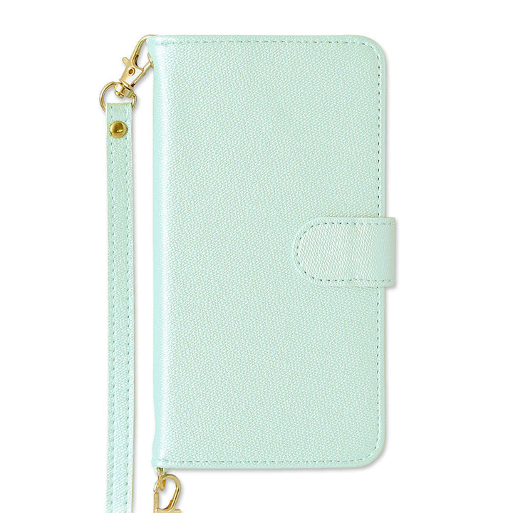 Mobile Wi-Fi Mobile Router Case Vegan Leather Pearl Color With Strap Notebook Type Case