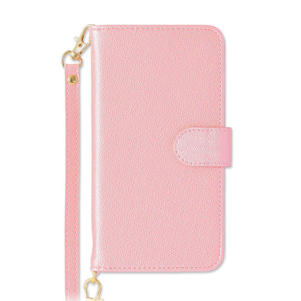 Mobile Wi-Fi Mobile Router Case Vegan Leather Pearl Color With Strap Notebook Type Case