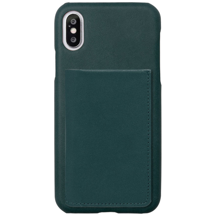 Genuine Leather Tochigi Leather with Selectable Snap Card Case Back Case Galaxy Series