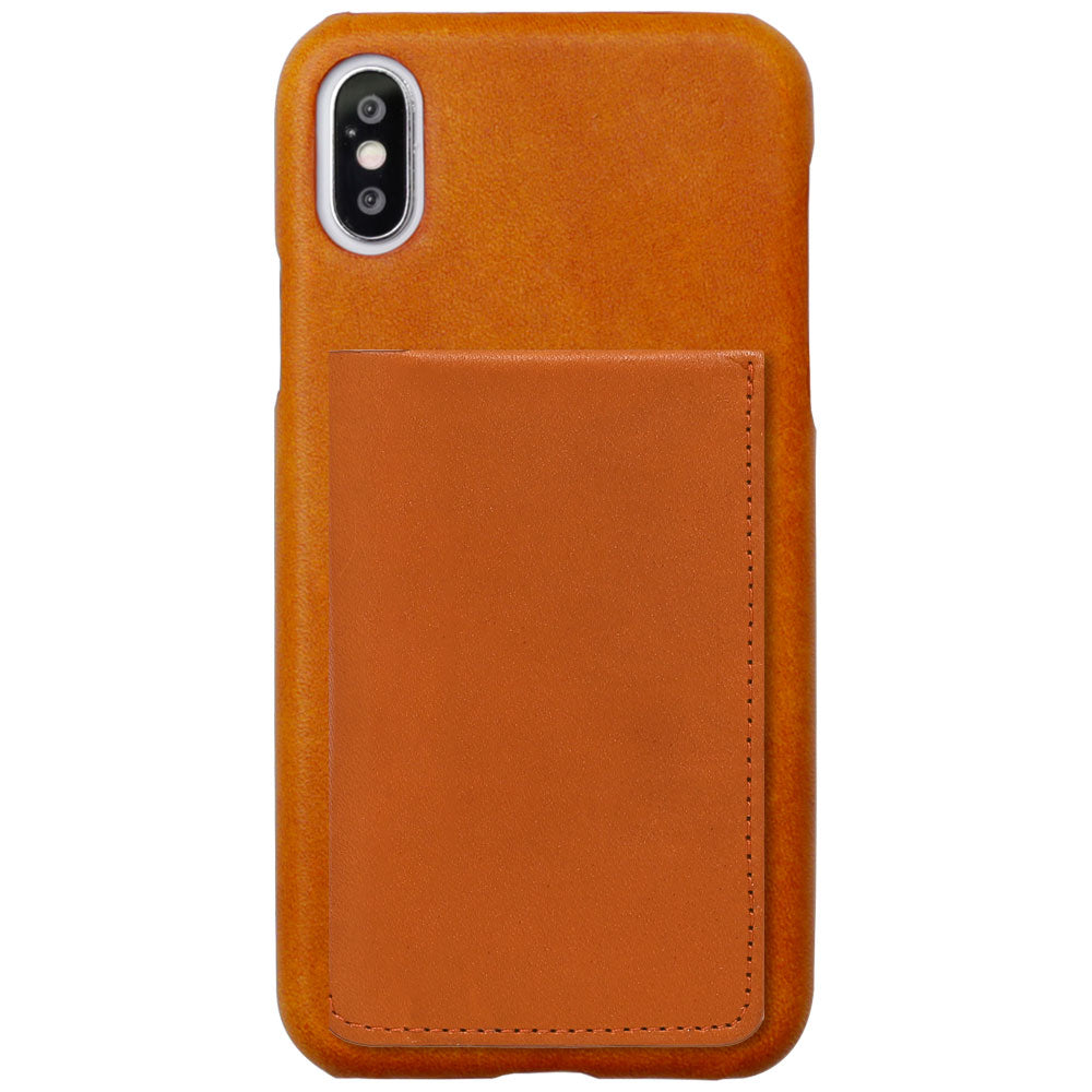 Genuine Leather Tochigi Leather with Selectable Snap Card Case Back Case Galaxy Series
