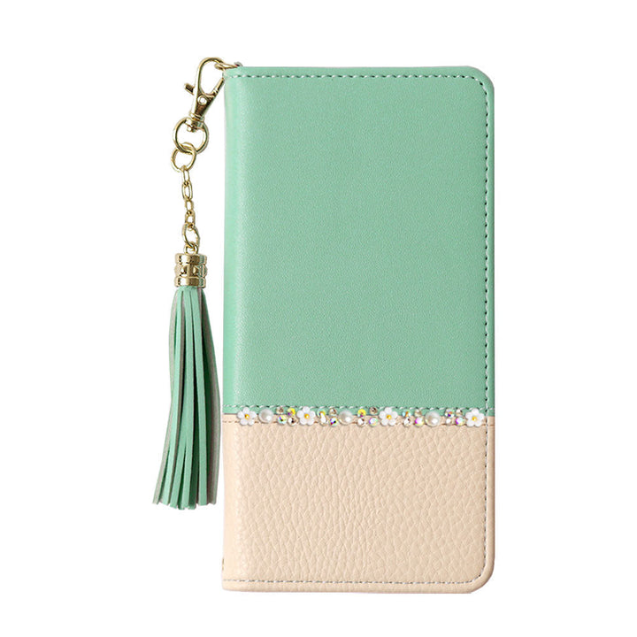 Mobile Wi-Fi Mobile Router Case Vegan Leather with Tassel Flower Line Notebook-style Case