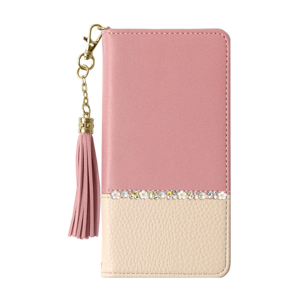 Mobile Wi-Fi Mobile Router Case Vegan Leather with Tassel Flower Line Notebook-style Case
