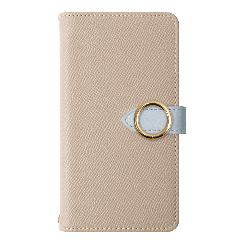 Mobile Wi-Fi Mobile Router Case Vegan Leather Belt Bicolor Gold Ring Stand Function Notebook-style Case (with Belt)