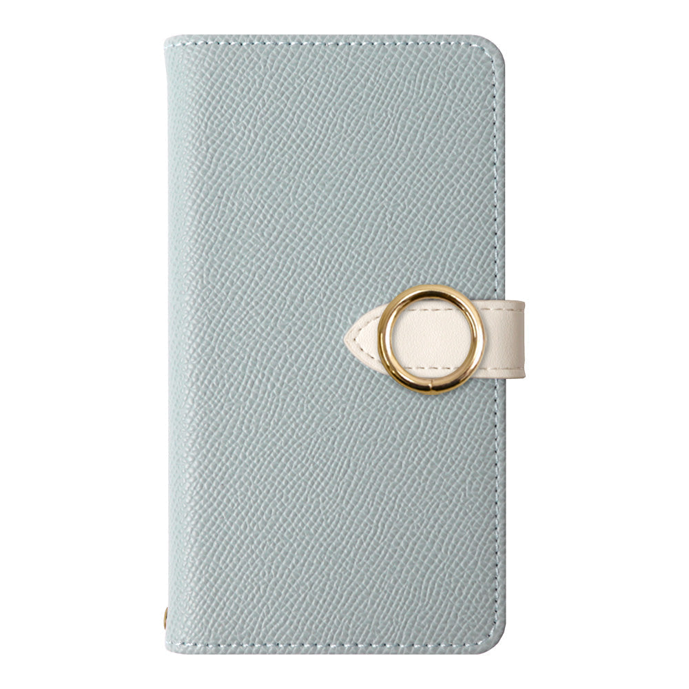 Mobile Wi-Fi Mobile Router Case Vegan Leather Belt Bicolor Gold Ring Stand Function Notebook-style Case (with Belt)