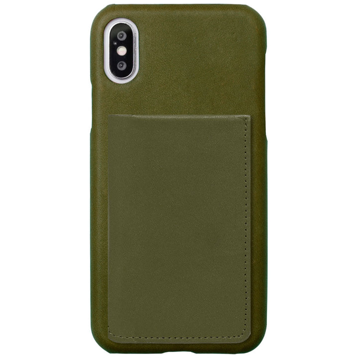 Genuine Leather Tochigi Leather with Selectable Snap Card Case Back Case Galaxy Series