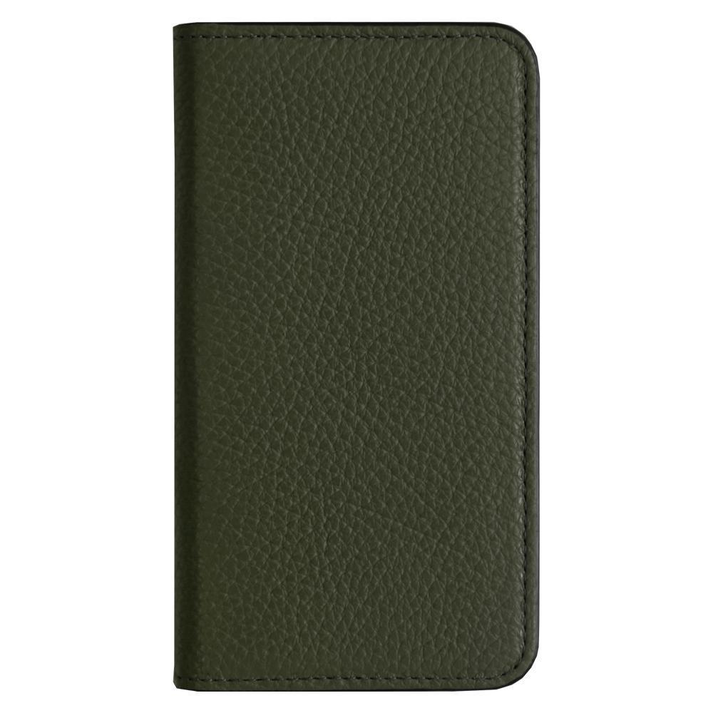 Étui portefeuille en cuir italien grainé 32 couleurs série Rakuten