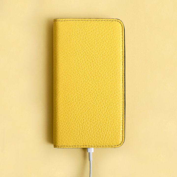 【POPUP Limited Sale】Genuine Leather 32 Colors Italian Shrink Leather Genuine Leather Stone Frame Deco Wallet Case