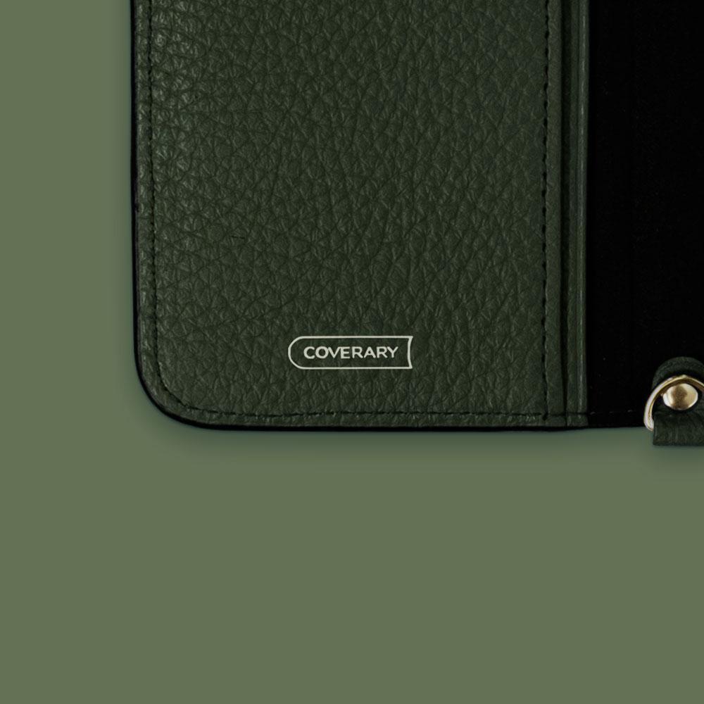 本革 32色 イタリアンシュリンクレザー ショルダーストラップ付 手帳型ケース（ベルトあり） Galaxyシリーズ