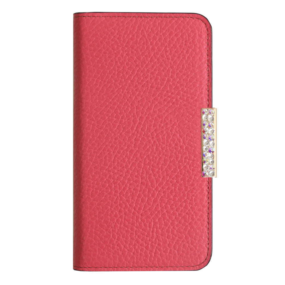 【POPUP Limited Sale】Genuine Leather 32 Colors Italian Shrink Leather Genuine Leather Stone Frame Deco Wallet Case