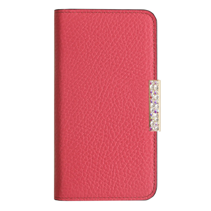 【POPUP Limited Sale】Genuine Leather 32 Colors Italian Shrink Leather Genuine Leather Stone Frame Deco Wallet Case