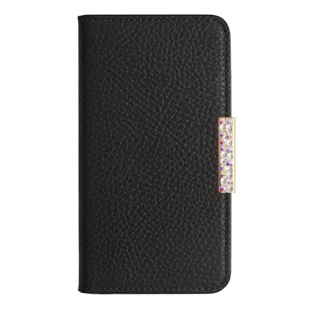 【POPUP Limited Sale】Genuine Leather 32 Colors Italian Shrink Leather Genuine Leather Stone Frame Deco Wallet Case