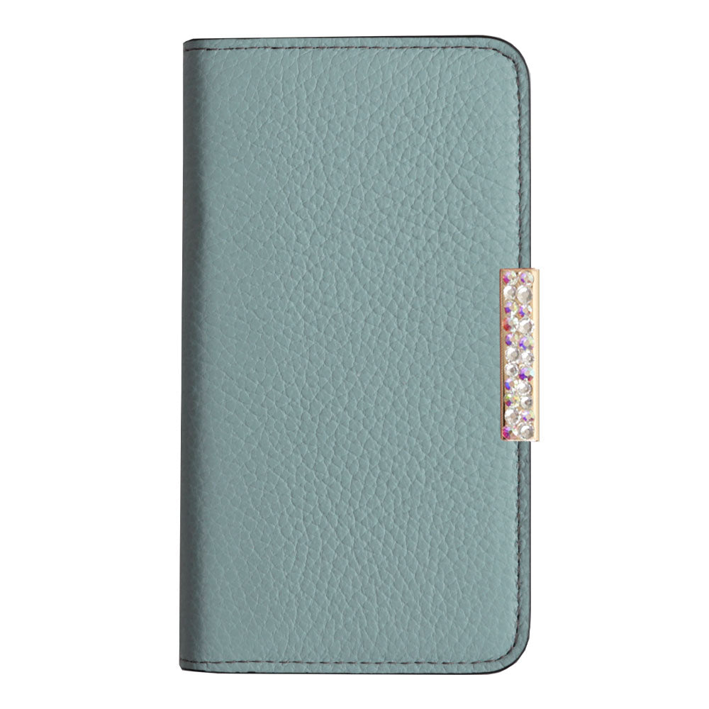 【POPUP Limited Sale】Genuine Leather 32 Colors Italian Shrink Leather Genuine Leather Stone Frame Deco Wallet Case