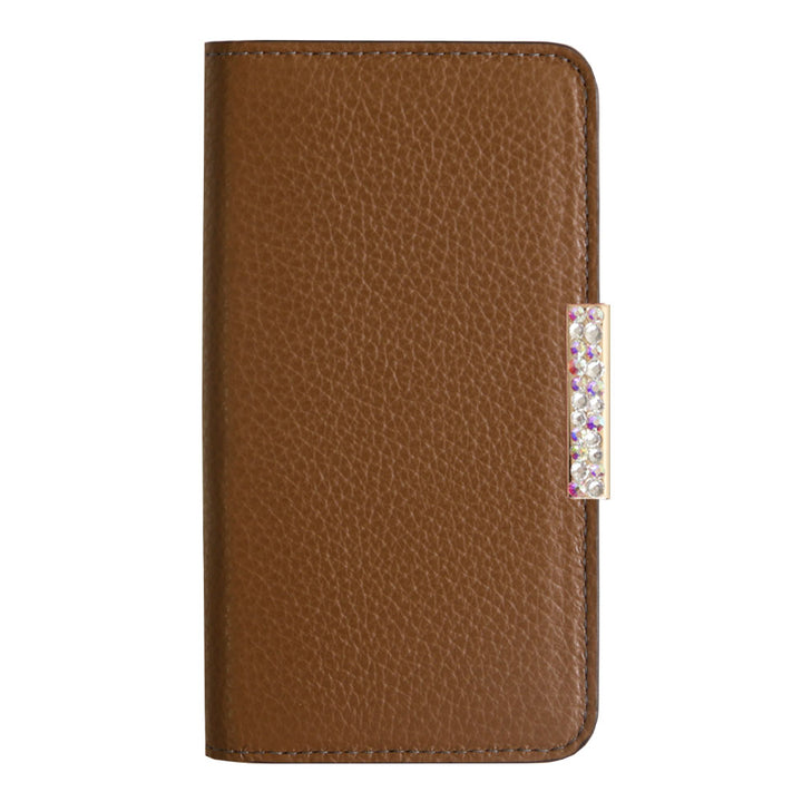 【POPUP Limited Sale】Genuine Leather 32 Colors Italian Shrink Leather Genuine Leather Stone Frame Deco Wallet Case
