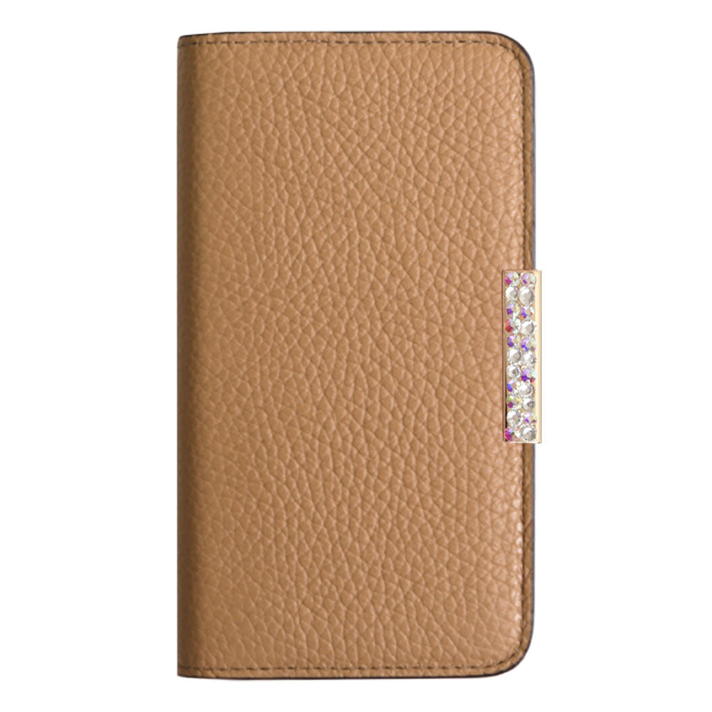 【POPUP Limited Sale】Genuine Leather 32 Colors Italian Shrink Leather Genuine Leather Stone Frame Deco Wallet Case