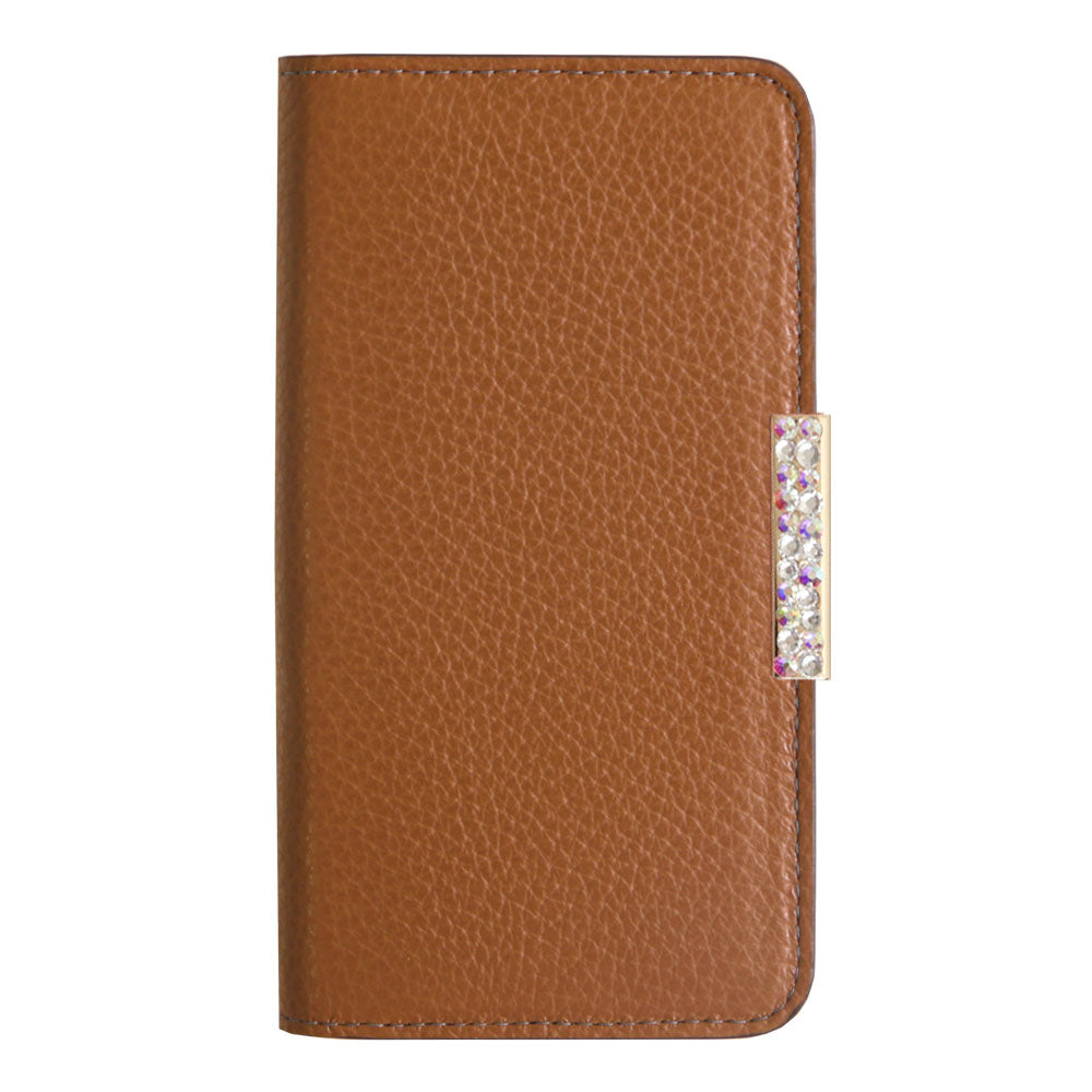 【POPUP Limited Sale】Genuine Leather 32 Colors Italian Shrink Leather Genuine Leather Stone Frame Deco Wallet Case