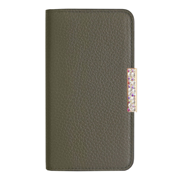【POPUP Limited Sale】Genuine Leather 32 Colors Italian Shrink Leather Genuine Leather Stone Frame Deco Wallet Case