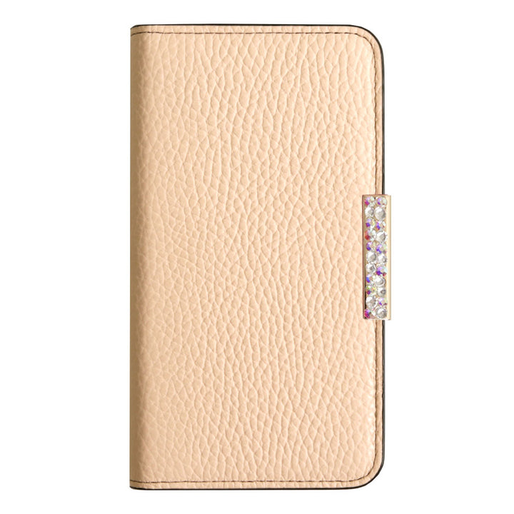 【POPUP Limited Sale】Genuine Leather 32 Colors Italian Shrink Leather Genuine Leather Stone Frame Deco Wallet Case