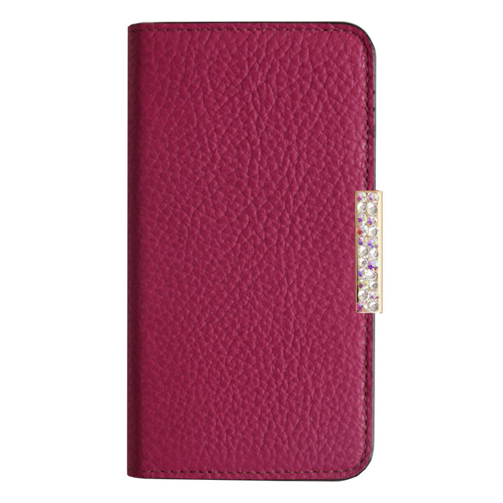 【POPUP Limited Sale】Genuine Leather 32 Colors Italian Shrink Leather Genuine Leather Stone Frame Deco Wallet Case