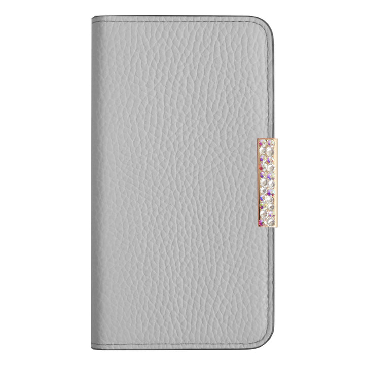 【POPUP Limited Sale】Genuine Leather 32 Colors Italian Shrink Leather Genuine Leather Stone Frame Deco Wallet Case