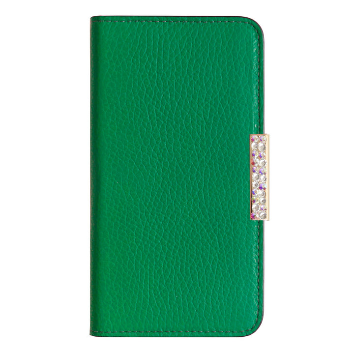 【POPUP Limited Sale】Genuine Leather 32 Colors Italian Shrink Leather Genuine Leather Stone Frame Deco Wallet Case