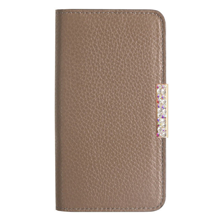 【POPUP Limited Sale】Genuine Leather 32 Colors Italian Shrink Leather Genuine Leather Stone Frame Deco Wallet Case