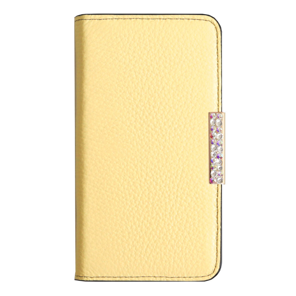 【POPUP Limited Sale】Genuine Leather 32 Colors Italian Shrink Leather Genuine Leather Stone Frame Deco Wallet Case