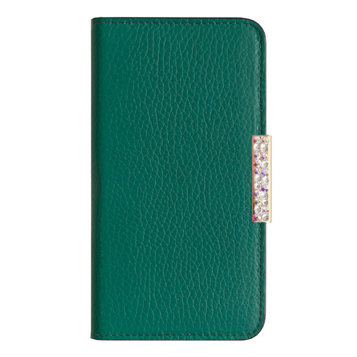 【POPUP Limited Sale】Genuine Leather 32 Colors Italian Shrink Leather Genuine Leather Stone Frame Deco Wallet Case