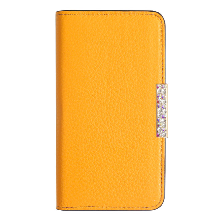 【POPUP Limited Sale】Genuine Leather 32 Colors Italian Shrink Leather Genuine Leather Stone Frame Deco Wallet Case