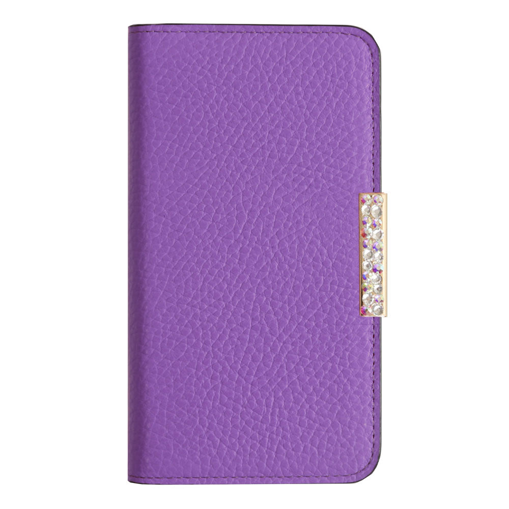 【POPUP Limited Sale】Genuine Leather 32 Colors Italian Shrink Leather Genuine Leather Stone Frame Deco Wallet Case