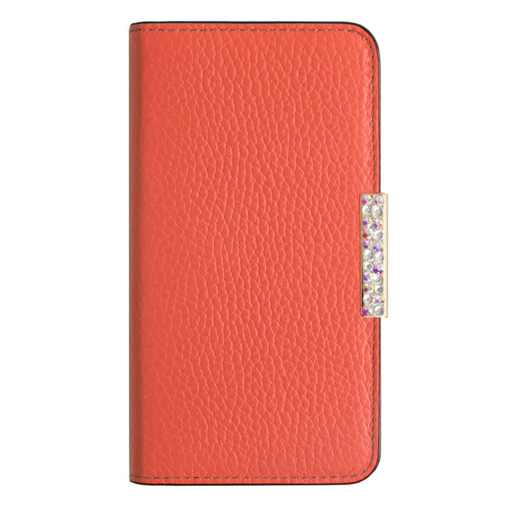 【POPUP Limited Sale】Genuine Leather 32 Colors Italian Shrink Leather Genuine Leather Stone Frame Deco Wallet Case