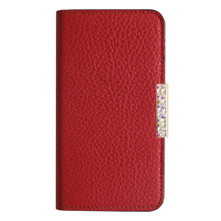【POPUP Limited Sale】Genuine Leather 32 Colors Italian Shrink Leather Genuine Leather Stone Frame Deco Wallet Case