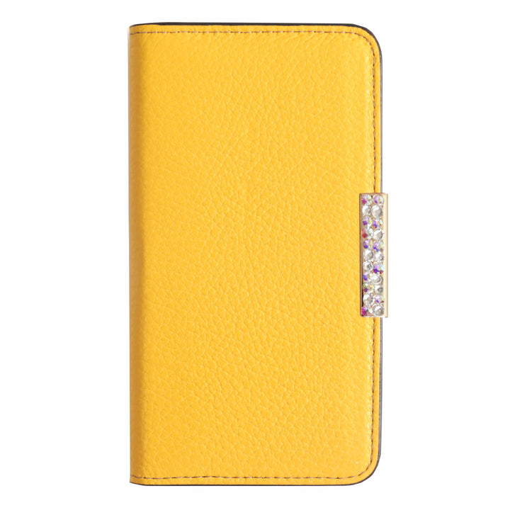 【POPUP Limited Sale】Genuine Leather 32 Colors Italian Shrink Leather Genuine Leather Stone Frame Deco Wallet Case