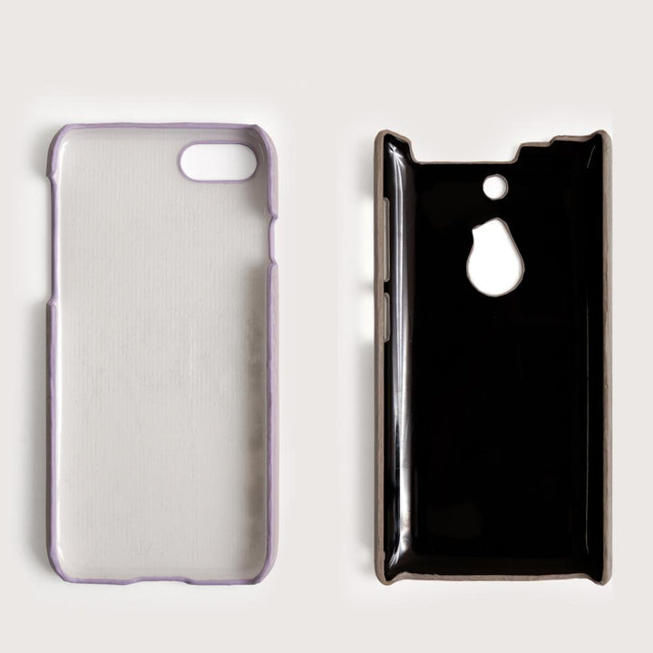 Étui arrière pastel effet crocodile pour la série OPPO