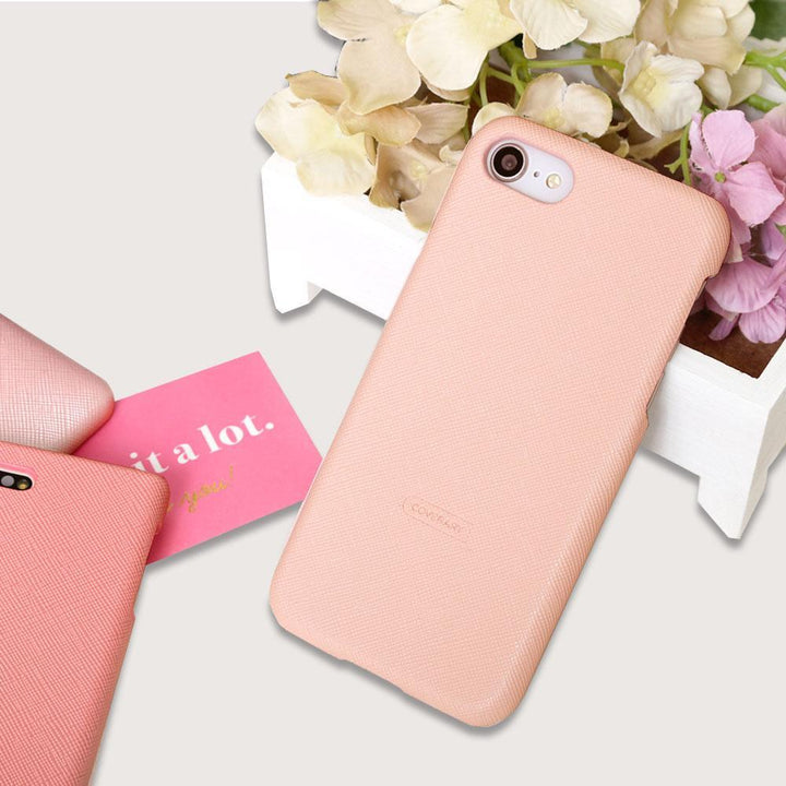 ヴィーガンレザー ピンクシリーズ 背面ケース Xiaomiシリーズ