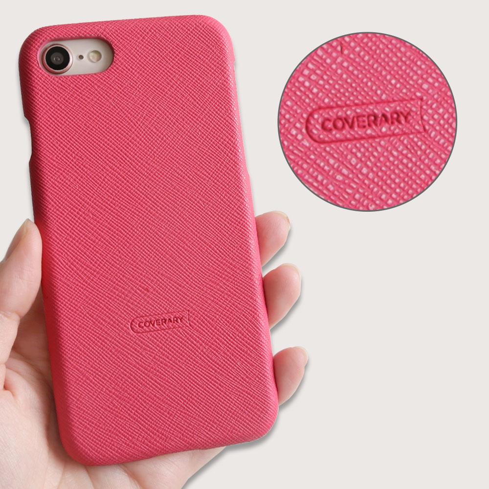 Série rose en cuir végan Coque arrière Série OPPO