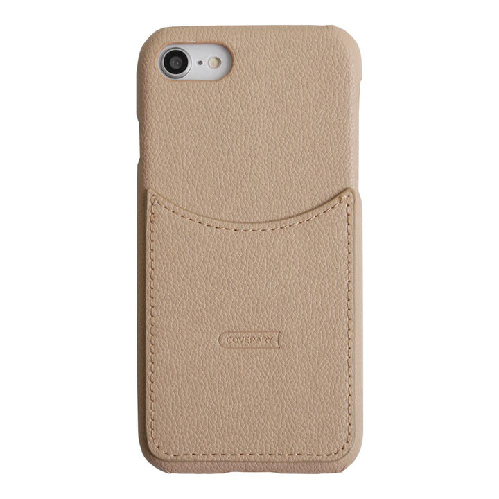 Vegan Leather Smiley Pocket Back Case LG Series