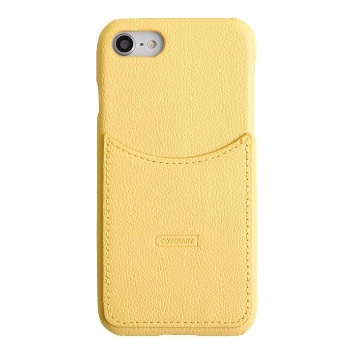 Vegan Leather Smiley Pocket Back Case LG Series