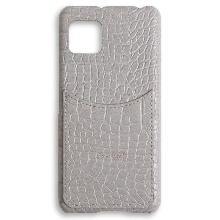Crocodile Pattern Pastel Smiley Pocket Back Case Zenfone Series
