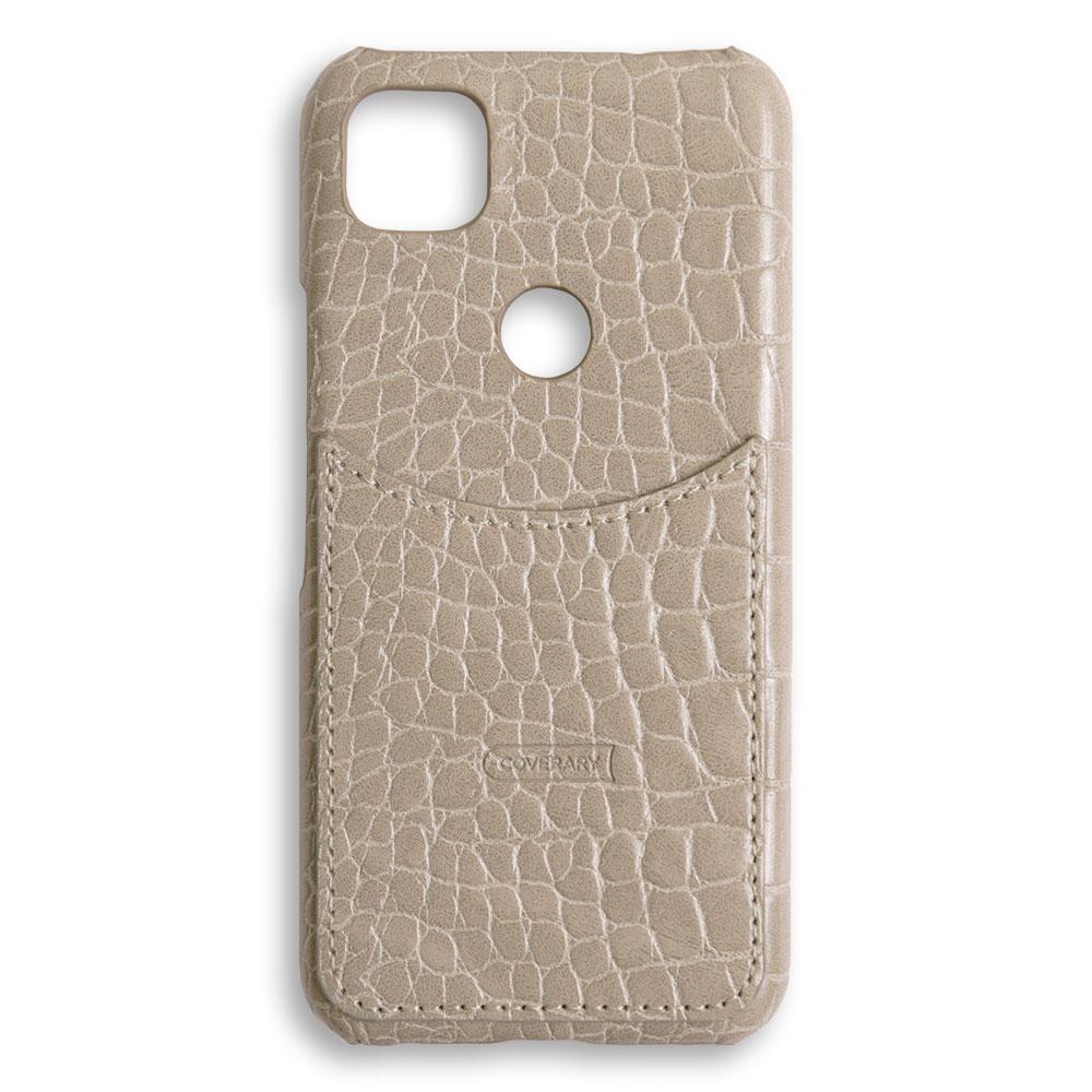 Crocodile Pattern Pastel Smiley Pocket Back Case Zenfone Series