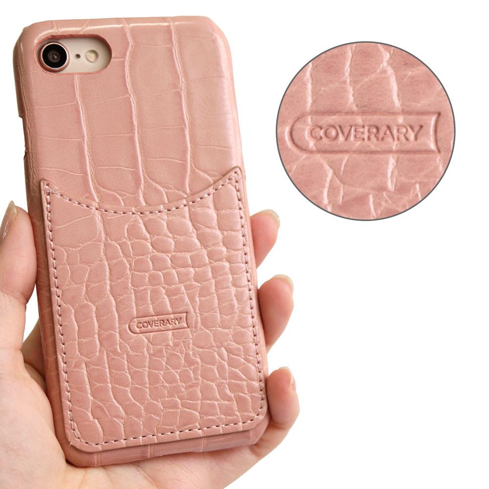 Crocodile Pattern Pastel Smiley Pocket Back Case Zenfone Series