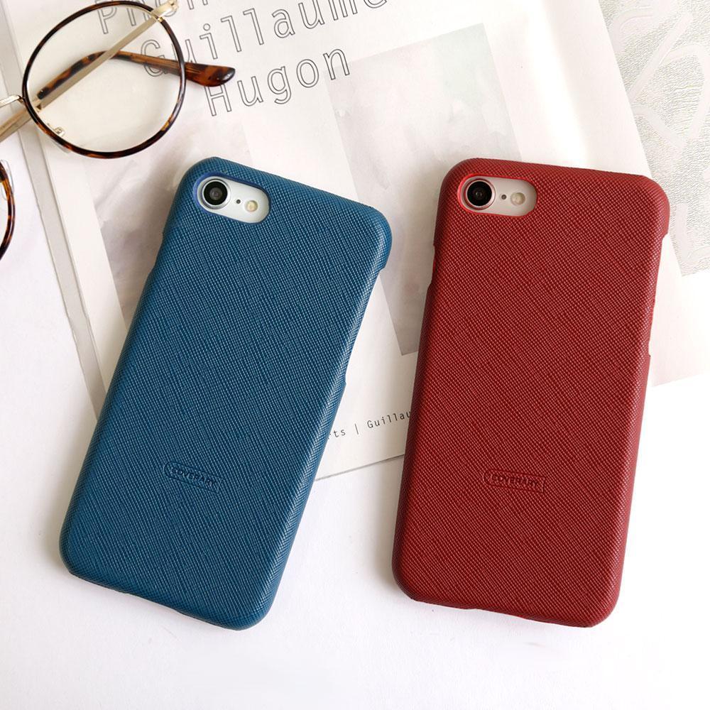 Vegan Leather Classic Back Case AQUOS Series