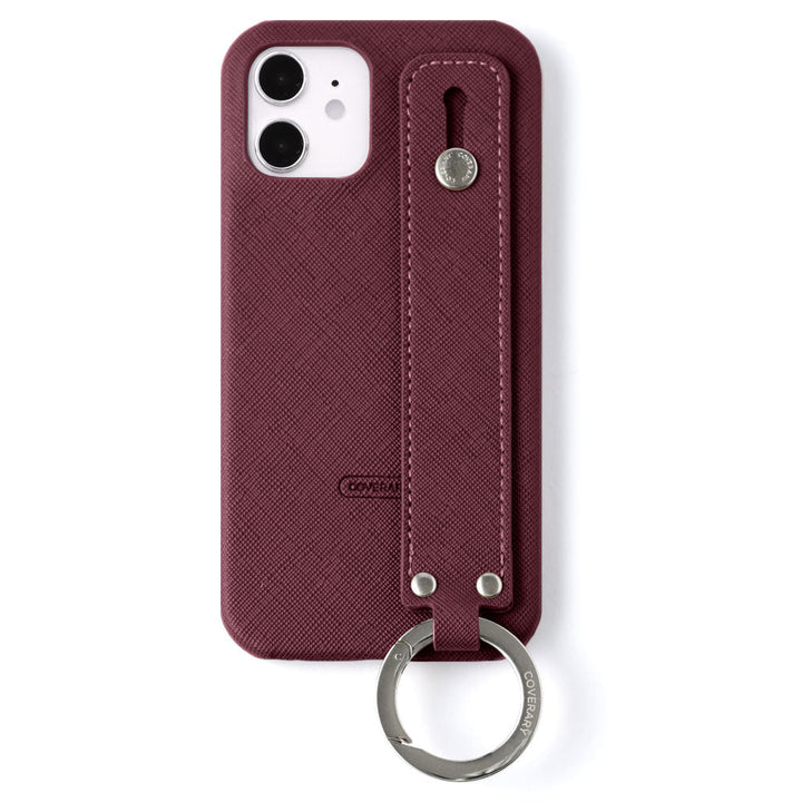 Vegan leather classic back case with hand belt
