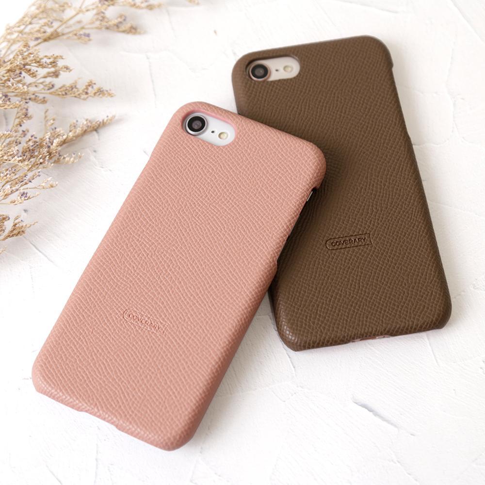 Vegan leather basic color back case HUAWEI series