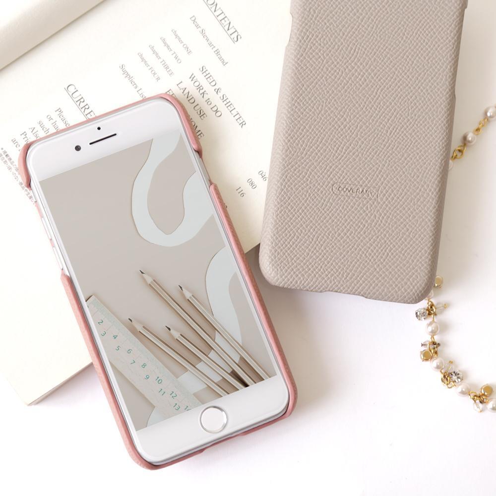 Vegan leather basic color back case HUAWEI series