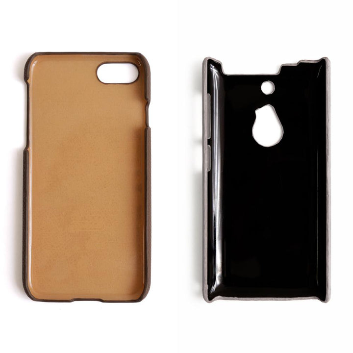 Vegan leather basic color back case Zenfone series