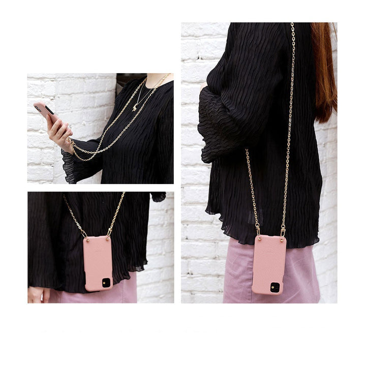 Sangle d'épaule dorée en cuir végan, coque arrière, série Galaxy